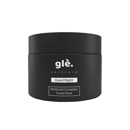 Gle Night Cream - Retinol Moisturizer for Anti-Aging, Hydrating, Fragrance-Free - 1.7oz