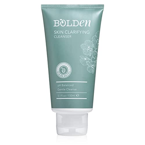 BOLDEN Skin Clarifying Cleanser - Deep Cleaning, pH-Balanced, Sulfate-Free - 5.1 Fl Oz