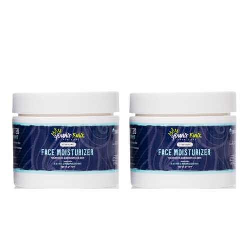 Young King Skin Care Face Moisturizer - Nourishes Melanin-Rich Skin, Plant-Based - 2oz Pack of 2