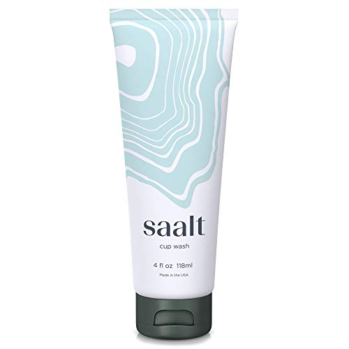 Saalt Menstrual Cup Wash - Premium Silicone Care, Citrus Scented, 4 oz - Made in USA