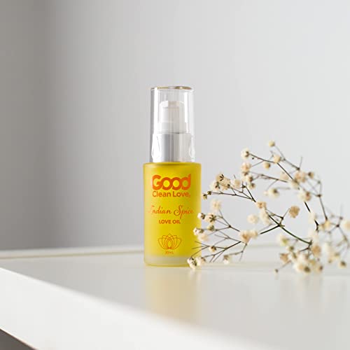 Good Clean Love Body Oil - Natural Aphrodisiac, Pure Essential Oils, Exotic Scent - 30mL