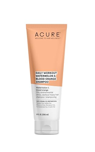 Acure Watermelon Shampoo - Gentle Daily Care for Oily Hair, Vegan, 8 Fl Oz