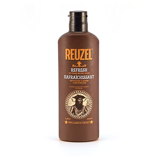 Reuzel Refresh Beard Wash - Deep Clean, Hydrating Formula, Vegan & Cruelty-Free - 200ml
