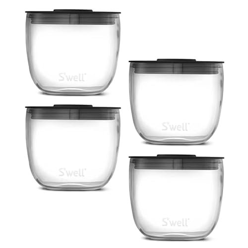 S'well Tritan Prep Bowl Set - Meal Prep Made Easy, Leakproof & BPA-Free, 10oz, Set of 4