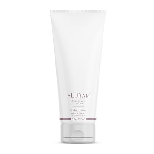 ALURAM Coconut Water Styling Cream - Hydrating, Frizz Control, Vegan Formula - 6 Fl Oz