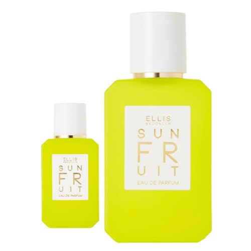 Ellis Brooklyn SUN FRUIT Eau De Parfum - Rich Fruity Floral, Vegan & Cruelty-Free - 1.7oz