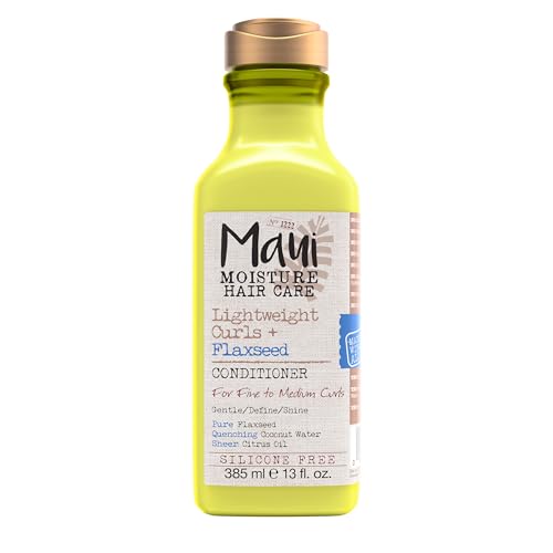 Maui Moisture Lightweight Curls Conditioner - Hydrating, Paraben & Silicone Free - 13 Fl Oz