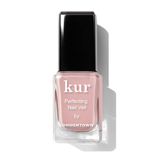 LONDONTOWN Nail Veil - Enhancing Sheer Tint for Healthy Nail Growth, Dusty Rose - 0.4 fl. oz.