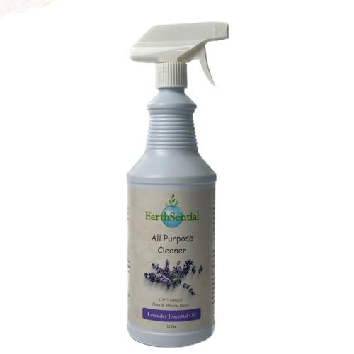 EarthSential All Purpose Cleaner - Natural Lavender Aroma, Non-Toxic, 32oz Spray