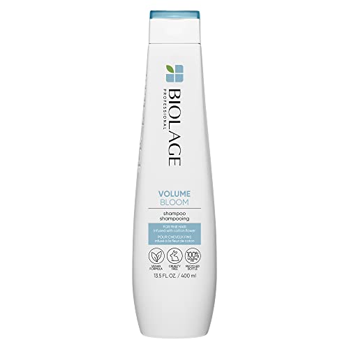 Biolage Volume Bloom Shampoo - Adds Volume & Shine for Fine Hair, Paraben-Free, Vegan - 13.5 Fl. Oz