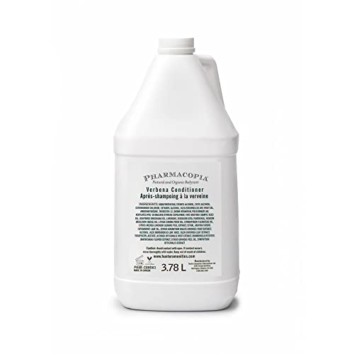 Pharmacopia Hotel Verbena Conditioner - Hydrating & Aromatic, Vegan & Cruelty Free - 128 oz