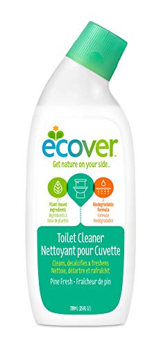 Ecover Toilet Bowl Cleaner - Tough Stain Removal, Pine Fresh Scent, 100% Recyclable - 25oz