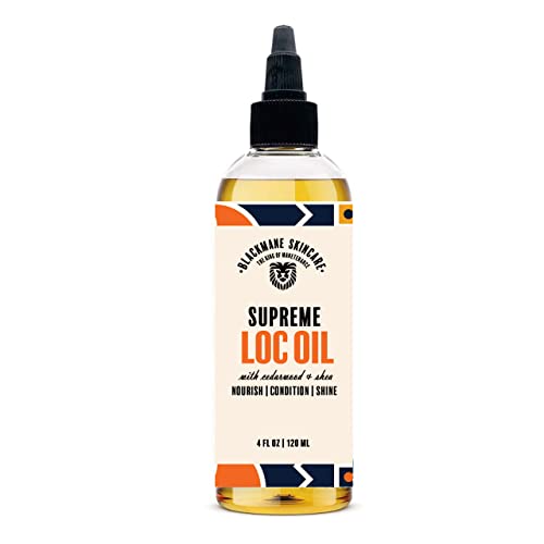 Lockology HIM Hair Oil Spray - Strengthens, Moisturizes, Natural Ingredients - 8oz