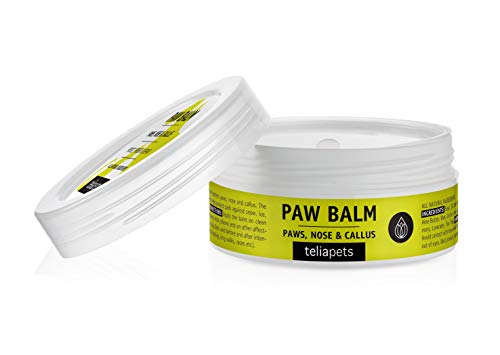 Teliapets Dog Paw Balm - Nourishing, Protective Care for Paws & Nose - Organic, Water-Resistant