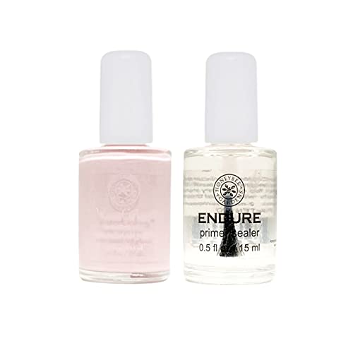 Honeybee Gardens Nail Polish Set - Long-Lasting, Non-Toxic, Vegan - Light Opaque Pink