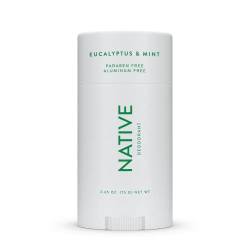 Native Deodorant - Aluminum-Free, Effective Odor Blocking, Eucalyptus & Mint - 2.65oz