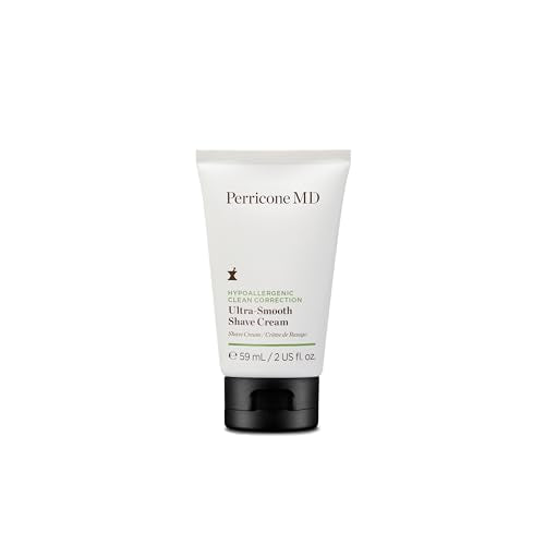 Perricone MD Shaving Cream - Hydrating, Soothing Formula with Argan Oil & Rice Water - 2 fl. oz.