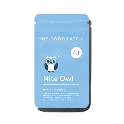 The Good Patch Kids Deodorant - Natural Sleep Support with Tart Cherry & Chamomile - 12 Patches