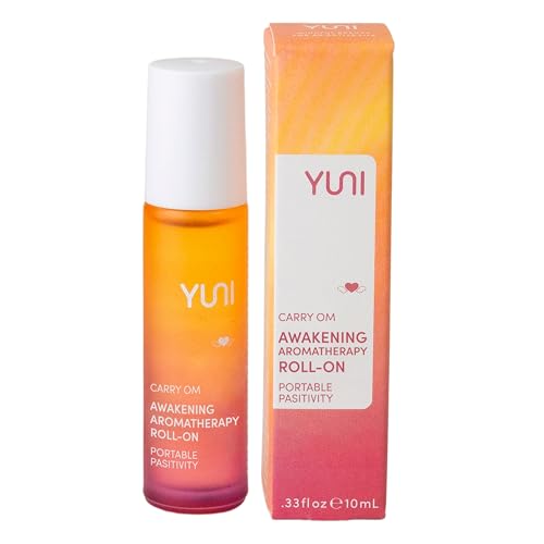 YUNI Beauty Perfume Oil - Mood-Lifting Aromatherapy, Natural Ingredients - 0.33 oz Rollerball