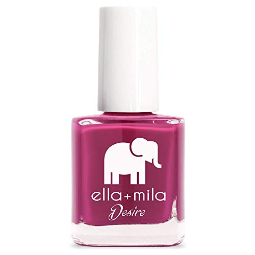 ella+mila Nail Polish - Vegan, 7-Free Formula, PETA Certified - Heart Breaker