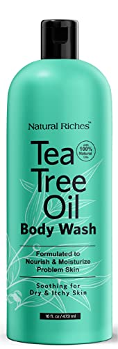 Natural Riches Tea Tree Oil Body Wash - Soothing Hydration for All Skin Types - 16 fl oz