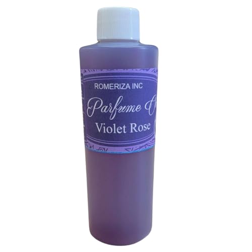 Onisavings Violet Rose Body Oil - Long-Lasting Natural Fragrance, Ideal Gift - 16oz