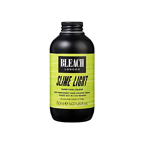 BLEACH LONDON Slime Light Super Cool Color - Bright Neon Green, Vegan, Cruelty Free - 5.07 fl. oz