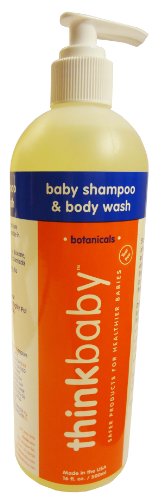 THINKBABY Body Wash - Tear Free, Gentle Formula with Premium Ingredients - 16oz