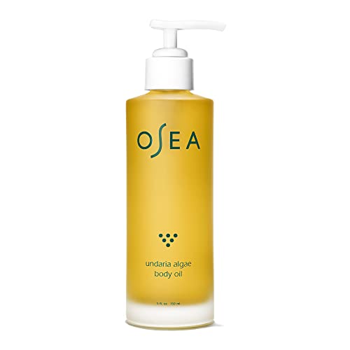 OSEA Undaria Algae Body Oil - Nourishing Moisturizer, Fast Absorbing - Fresh Citrus, 5 oz