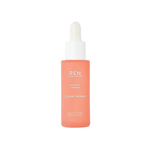 REN Clean Skincare Face Primer - Hydrating & Smoothing, Vegan Formula - 1 Fl Oz