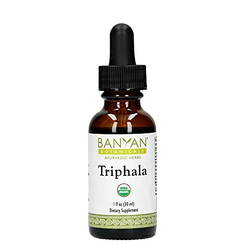 Banyan Botanicals Triphala Liquid Herbal Extract - Supports Detox, Digestion & Regularity - 1oz