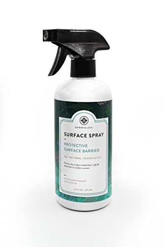 DERMAGLOVE Antimicrobial Spray - Purifies Surfaces Instantly, Infused with Rosemary & Clove - 16oz