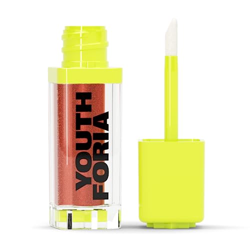 Youthforia Lip Gloss - Hydrating Tinted Oil for Glossy, Nourished Lips, Vegan - Play With Fire