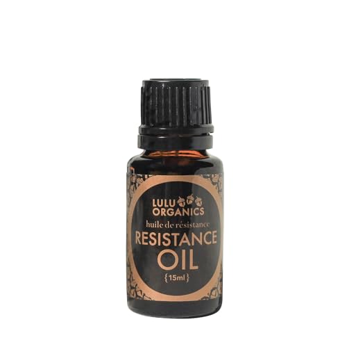 Lulu Organics Resistance Essential Oil - Natural Aroma for Wellness, 15ml for Home & Office