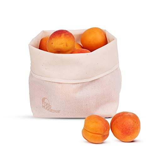 Food Huggers Reusable Produce Bag - Mess-Free Storage, Dishwasher Safe, BPA Free - Small Size