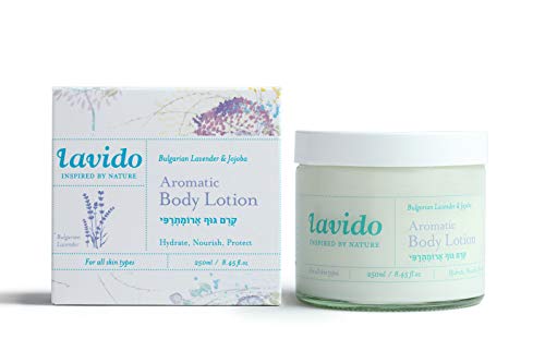 Lavido Body Lotion - Nourishing Hydration with Lavender, Organic Shea Butter - 8.45 fl oz