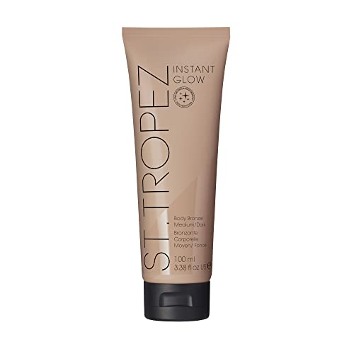 St.Tropez Body Bronzer - Instant Smudge-Proof Makeup, Vegan, Water Resistant - 3.4 Fl Oz