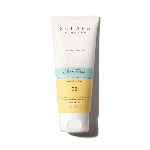 Solara Suncare Sunscreen - SPF 30, EWG Verified, Water Resistant, Zinc Oxide - 3 fl oz