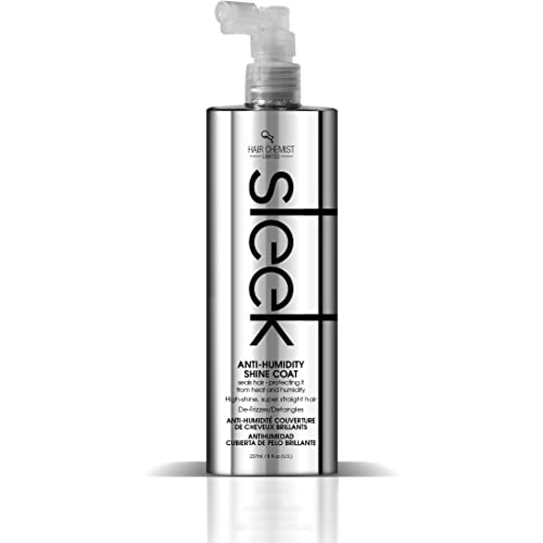 Hair Chemist SLEEK Anti-Humidity Shine Coat - Frizz Control & Luster Boost - 8 oz