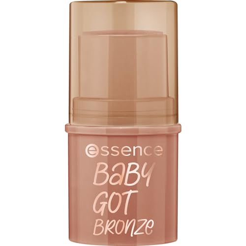 essence Baby Got Bronze Cream Bronzer Stick - Easy Blend, Vegan, Gluten Free - 10g Cinnamon Spice