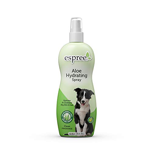 Espree Pet Shampoo - Hydrates Dry Skin with 100% Organically Grown Aloe Vera - 12oz