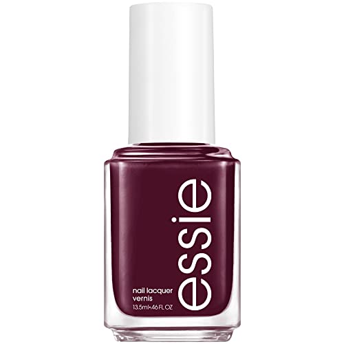 essie Nail Polish - Glossy Shine, 8-Free Vegan Formula, Deep Plum Bahama Mama - 0.46 fl oz