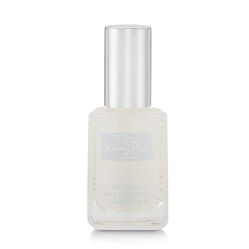 Karma Organic Nail Polish Top Coat - Fast Dry, Chip-Resistant, Non-Toxic - 15ml