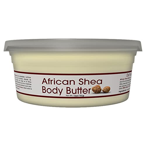 OKAY Body Butter - Moisturizes, Reduces Inflammation, 100% Pure Raw Shea Butter - 7.5oz