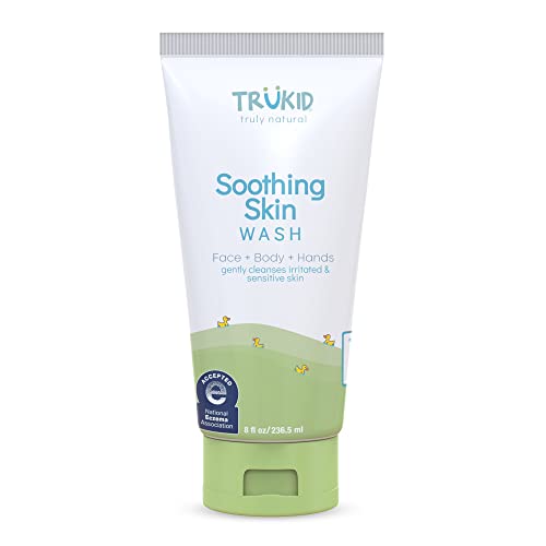 TruKid Eczema Soothing Soap - NEA Accepted, Soothes Irritated Skin, Fragrance-Free - 8oz Tube