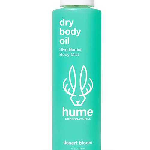 HUME SUPERNATURAL Body Oil Spray - Probiotic Hydration, Nourishing Prickly Pear - 1-Pack