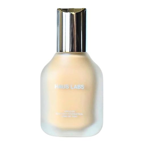 HAUS LABS Foundation - Medium Coverage, Reduces Redness, Vegan, 30ml