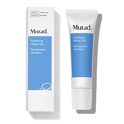 Murad Clarifying Water Gel - Hydrates, Non-Comedogenic, Vegan, 2 Fl Oz for Face, Neck & Chest