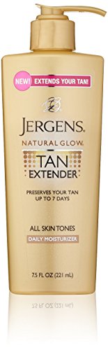 Jergens Natural Glow Moisturizer - Preserves Color, Anti-Fading Technology - 7.5oz