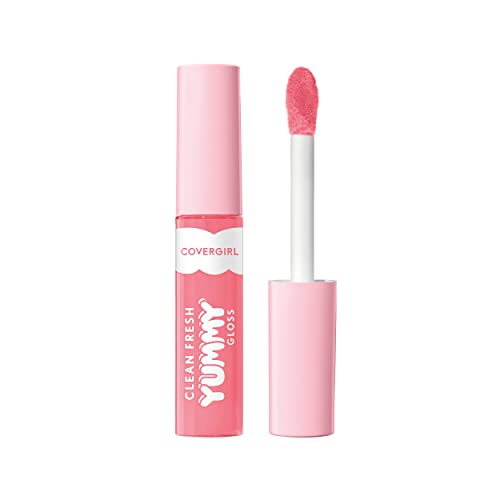 COVERGIRL Lip Gloss - Juicy, Non-Sticky, Vegan with Natural Flavors - 0.17oz Havana Good Time